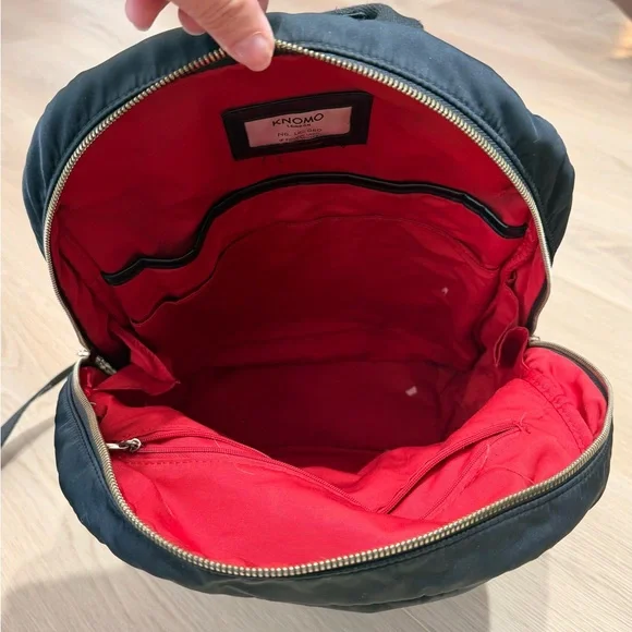 Knomo London Mayfair Beauchamp laptop backpack black - Picture 8 of 15